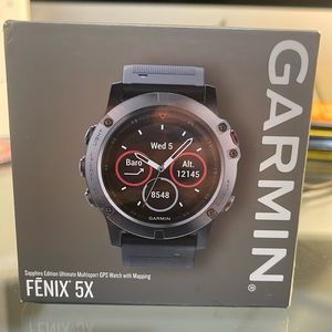 Garmin Fenix 5x Sapphire Glass